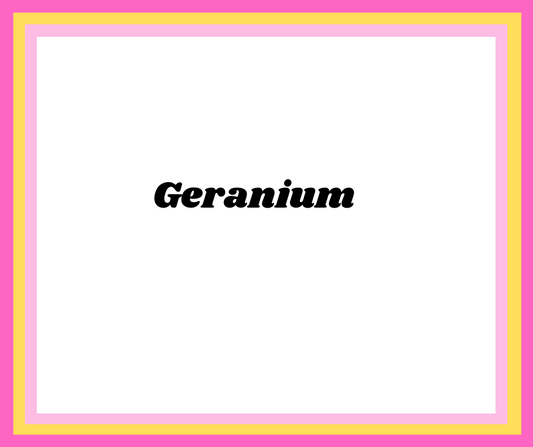 Geranium Body Oil