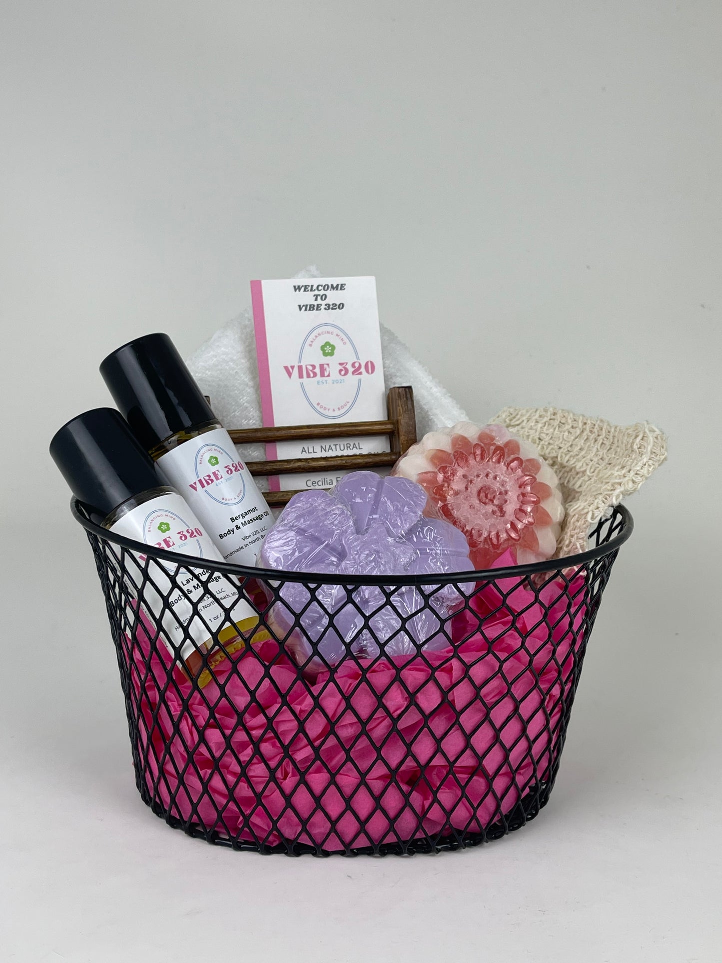 Soap & Oil Gift Basket